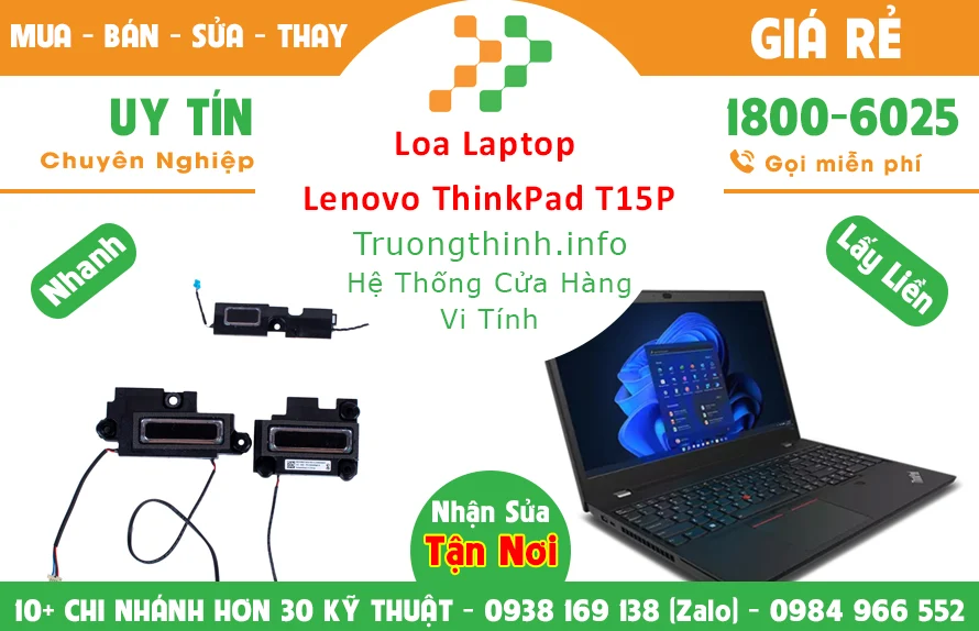 Thay Loa Laptop Lenovo ThinkPad T15P