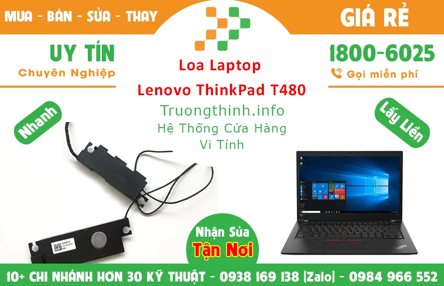 Thay Loa Laptop Lenovo ThinkPad T480