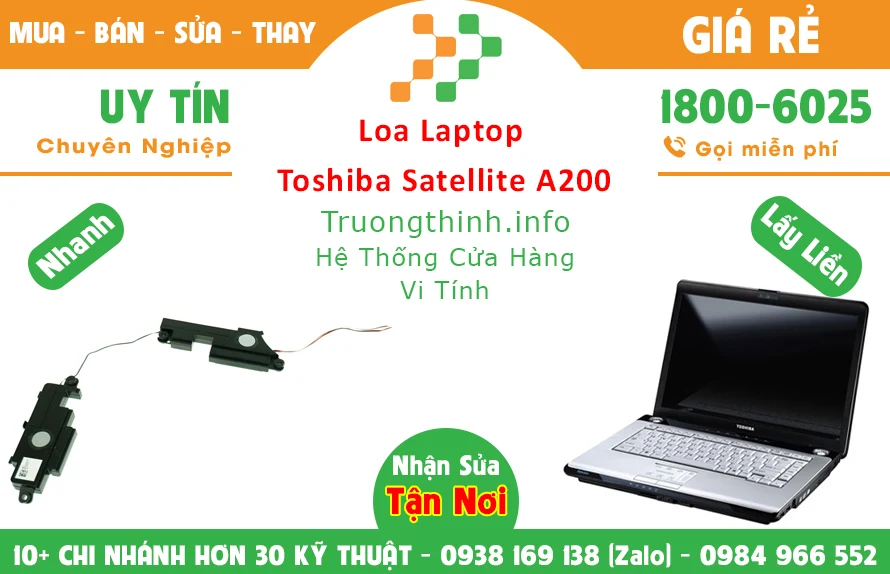 Loa Laptop Toshiba Satellite A200 Chính Hãng