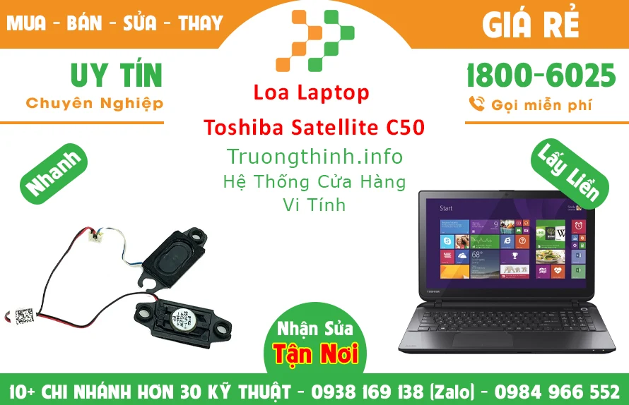 Loa Laptop Toshiba Satellite C50 Chính Hãng