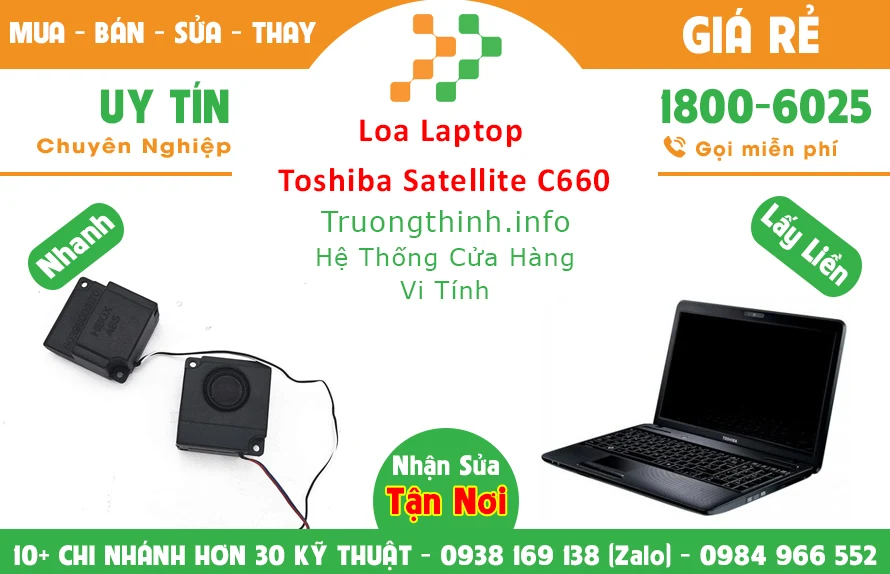 Loa Laptop Toshiba Satellite C660 Chính Hãng Loa Laptop Toshiba Satellite C660 Chính Hãng