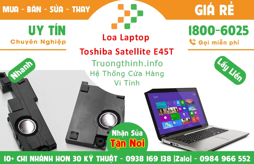 Loa Laptop Toshiba Satellite E45T Chính Hãng