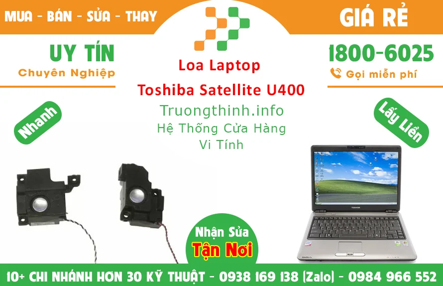 Loa Laptop Toshiba Satellite U400 Chính Hãng Loa Laptop Toshiba Satellite U400 Chính Hãng