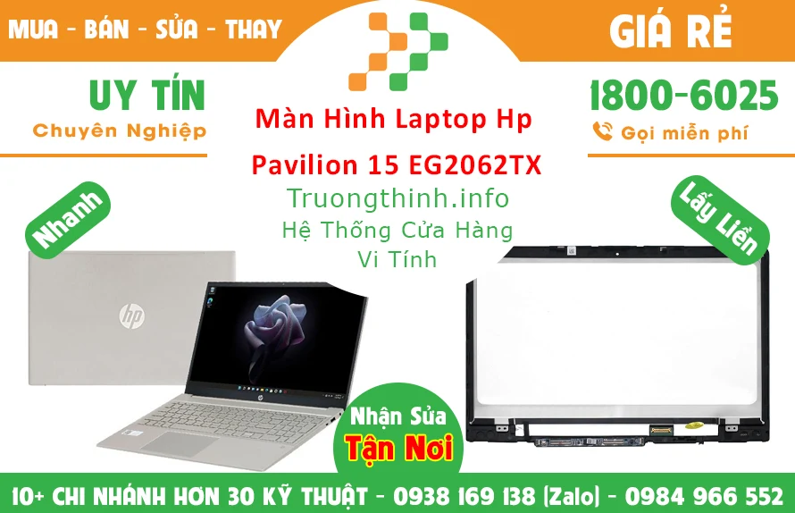 Màn Hình Laptop HP Pavilion 15 EG2062TX Chính Hãng Giá Rẻ