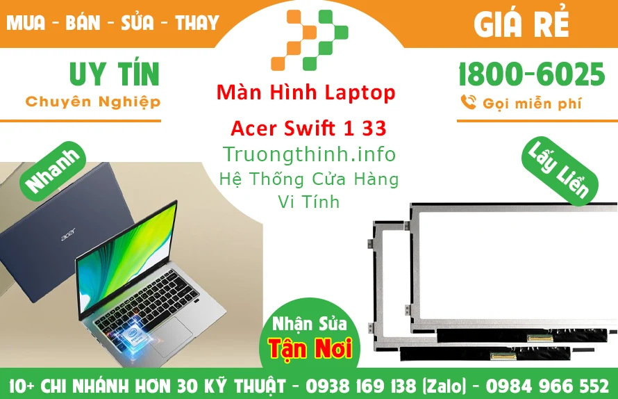 Màn Hình Laptop Acer Swift 1 Sf114 33 Chính Hãng Giá Rẻ
