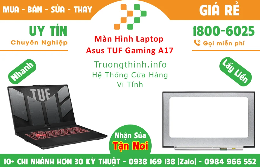 Màn Hình Laptop Asus Tuf Gaming A17 Chính Hãng Màn Hình Laptop Asus Tuf Gaming A17 Chính Hãng