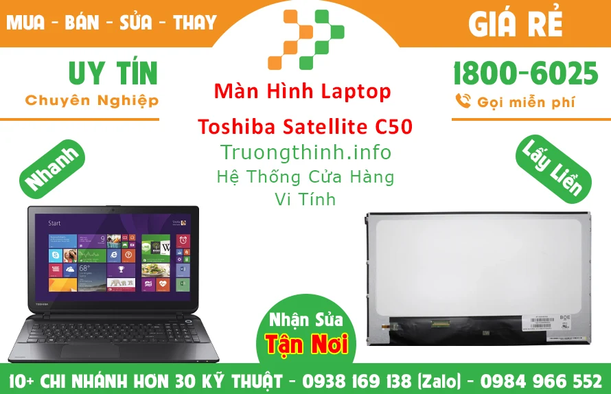 Màn Hình Laptop Toshiba Satellite C50 Chính Hãng