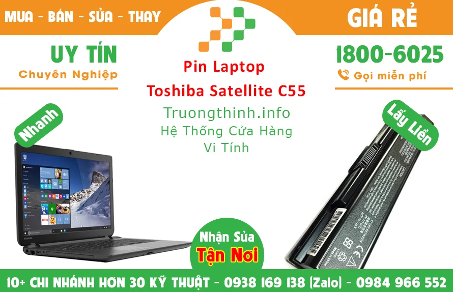 Pin Laptop Toshiba Zenbook 14 ux450 Chính Hãng