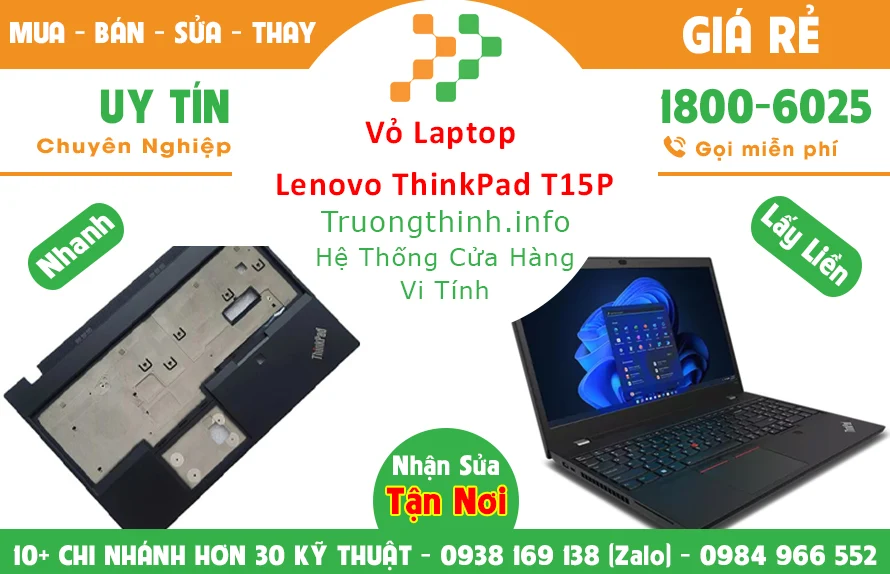 Thay Vỏ Laptop Lenovo ThinkPad T15P