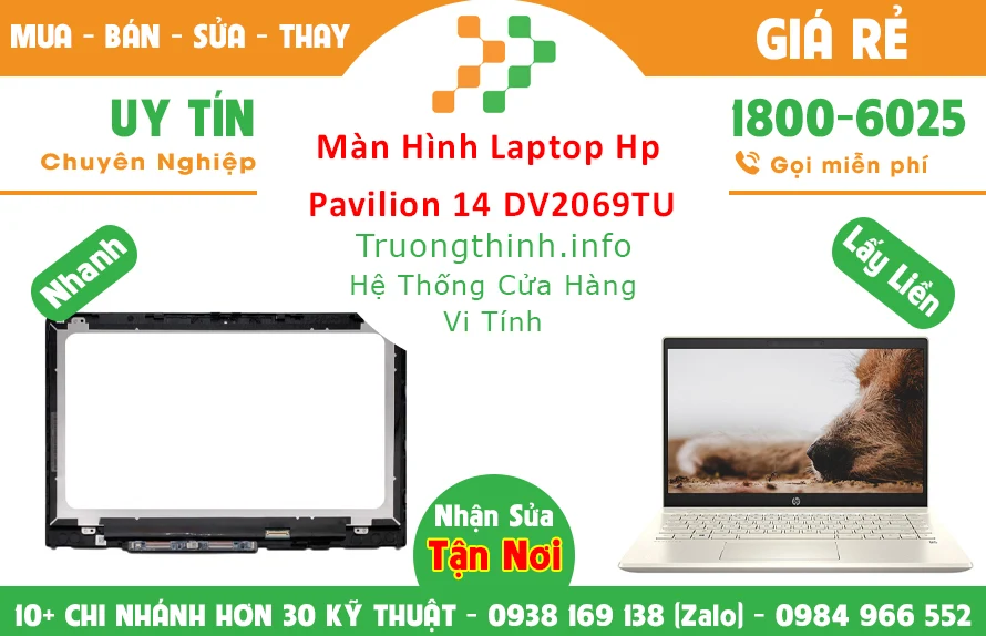 Màn Hình Laptop HP Pavilion 14-DV2069TU Chính Hãng Giá Rẻ