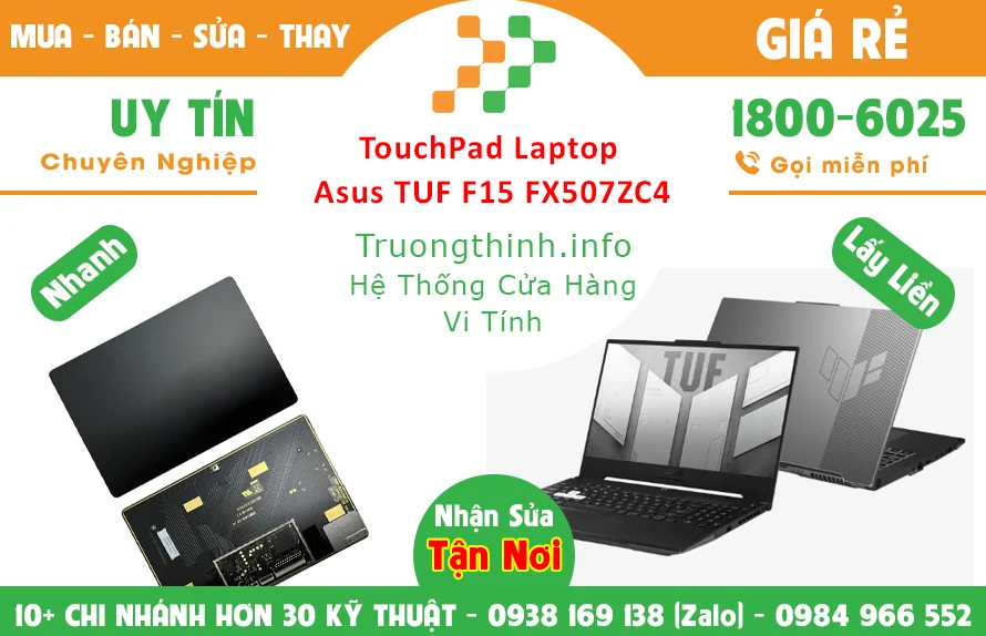 Touchpad Asus TUF F15 FX507ZC4