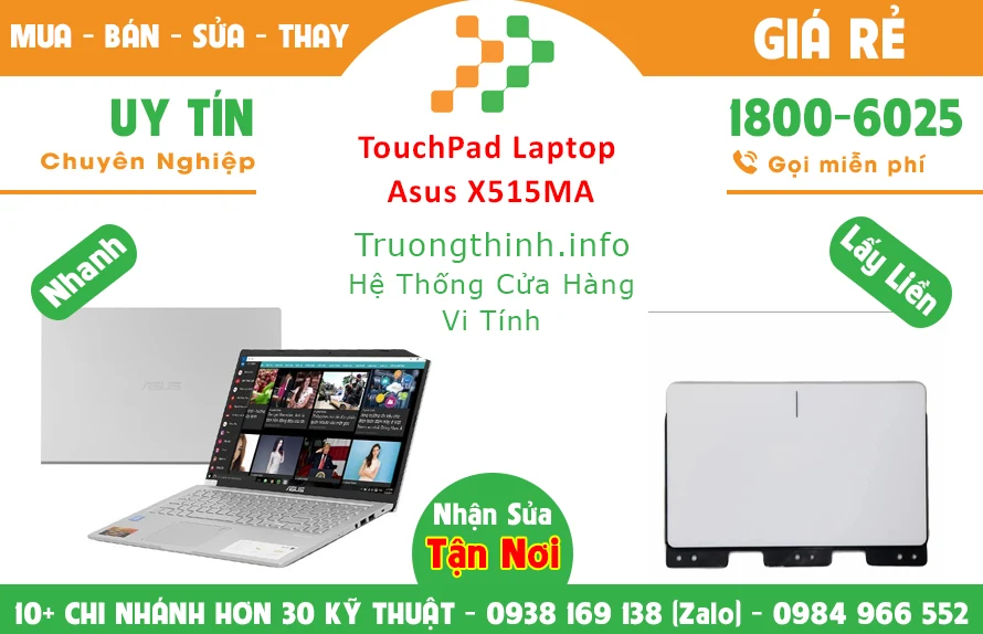 Bàn di chuột Laptop Asus X515MA