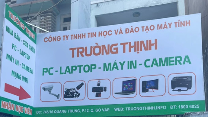 Địa chỉ cửa hàng sửa máy tính pc laptop tại Gò Vấp Quang Trung - Vi Tính Trường Thịnh