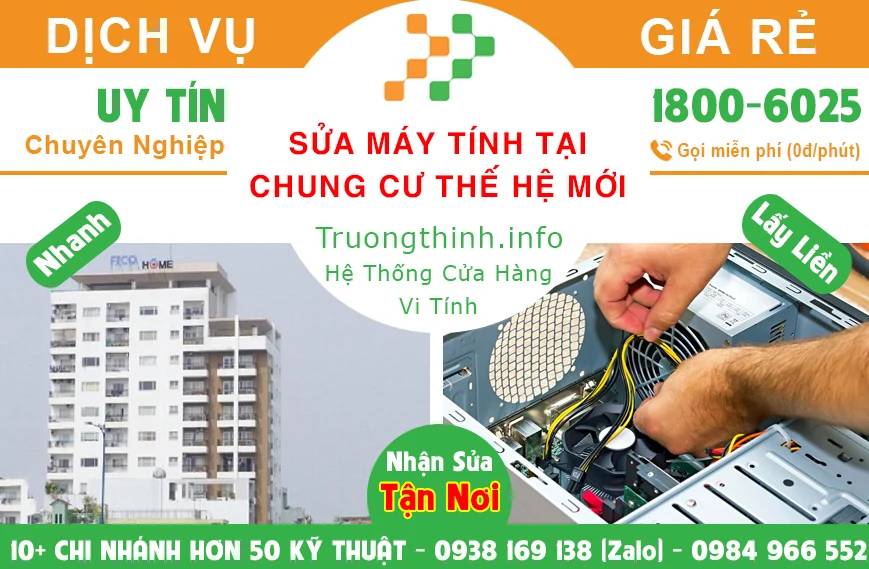 Chung Cư An | Dịch vụ sửa máy tính giá rẻ tận nơi