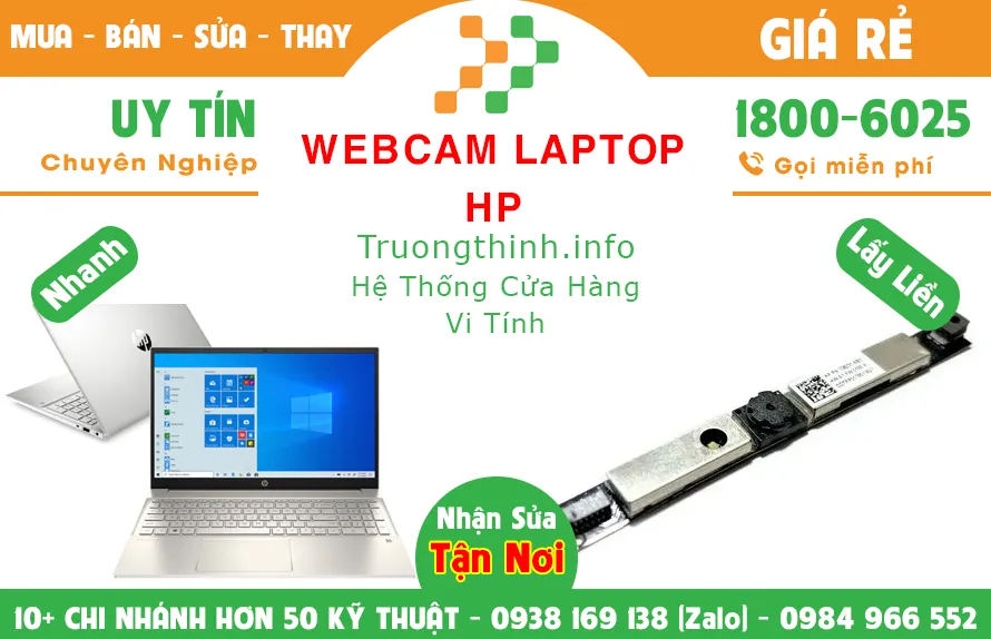 Thay Webcam Laptop Hp Tại TPHCM