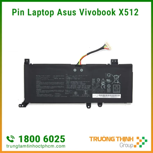 Thay Pin Laptop Asus Vivobook X512