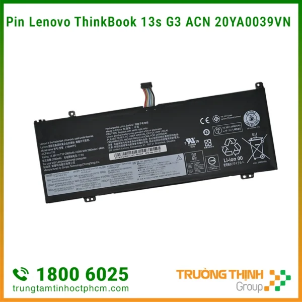 Thay Pin Laptop Lenovo ThinkBook 13s G3 ACN 20ya0039vn