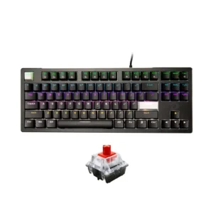 Bàn Phím Cơ Dare-U Ek87 V2 Black Brown Switch Rainbow Chính Hãng