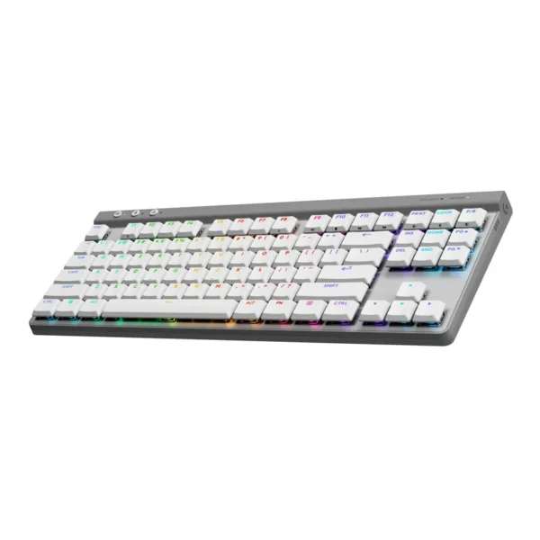 Bàn Phím Cơ Logitech G515 TKL Lightspeed Wireless RGB Trắng