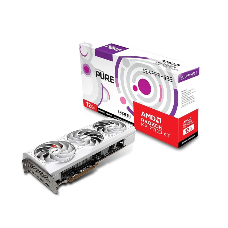 Card Đồ Họa Sapphire Radeon RX 7700XT PURE Gaming OC 12GB GDDR6