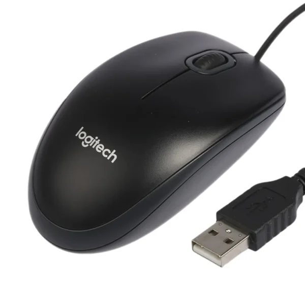 Chuột Máy Tính Logitech B100 Có Dây Cũ