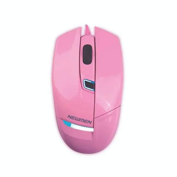 Chuột Có Dây Newmen G10+ Pink 3200DPI Chính Hãng