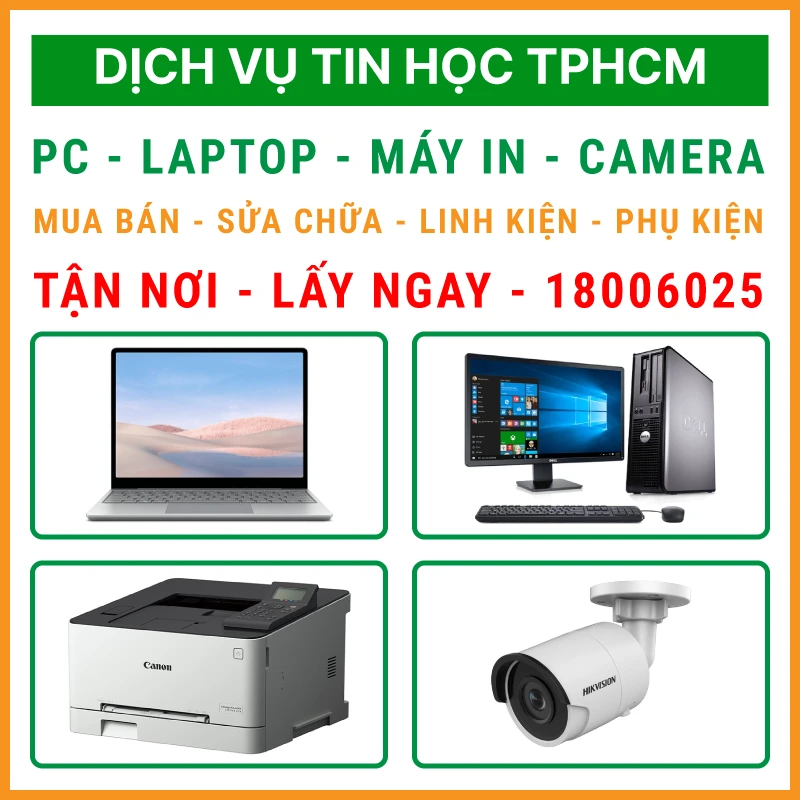 Dịch Vụ Tin Học Giá Rẻ TPHCM