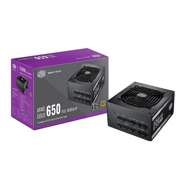 Nguồn Cooler Master MWE Gold 650 V2 Full Modular 80 Plus Gold