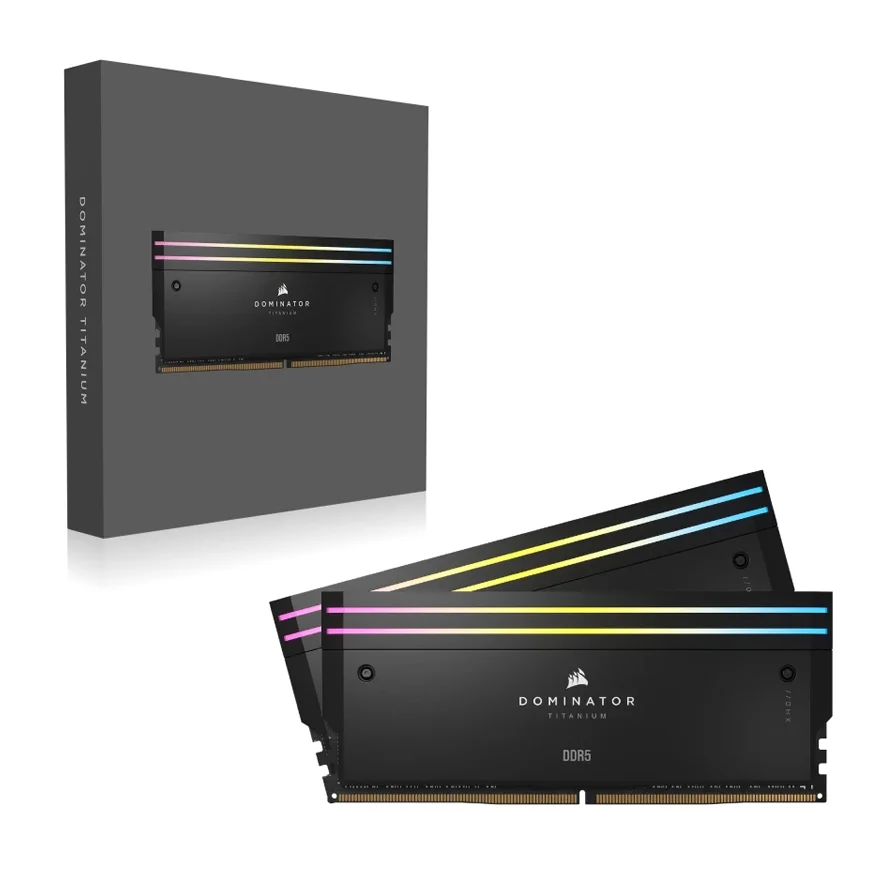 Ram Corsair Dominator 32GB DDR5 Titanium RGB 6000MT/S 