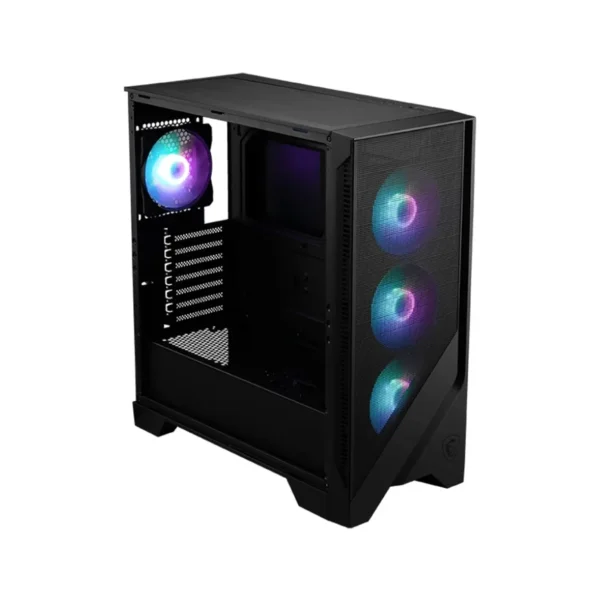 Vỏ Máy Tính Msi Mag Forge 320R AirFlow Sẵn 4 Fan RGB