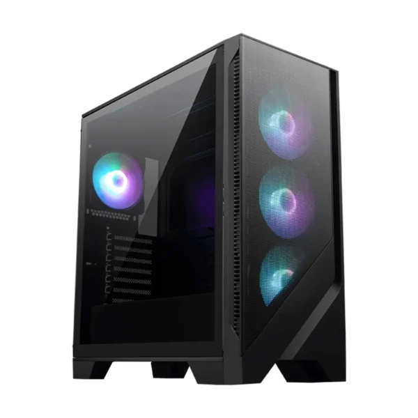 Vỏ Máy Tính Msi Mag Forge 320R AirFlow Sẵn 4 Fan RGB