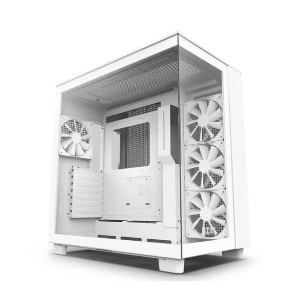 Vỏ Máy Tính Case NZXT H9 Flow White Mid Tower