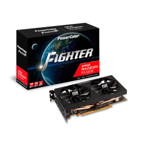 Vga Card Màn Hình PowerColor Fighter Rx6600 8gb Gddr6 Chính Hãng