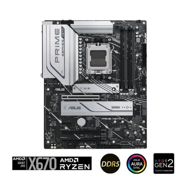 Bo Mạch Chủ Asus Prime X670-P-CSM Socket AM5, ATX Chính Hãng