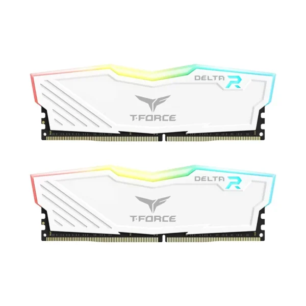 Ram TeamGroup T-Force Delta RGB 16GB DDR4 3600Mhz White