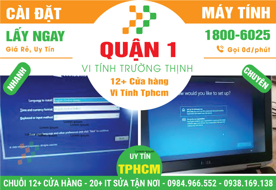 Cài Đặt Máy Tính Giá Rẻ Tại Quận 1