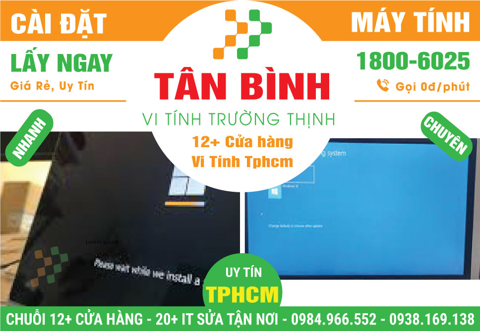 Cài Đặt Máy Tính Giá Rẻ Tại Quận Tân Bình