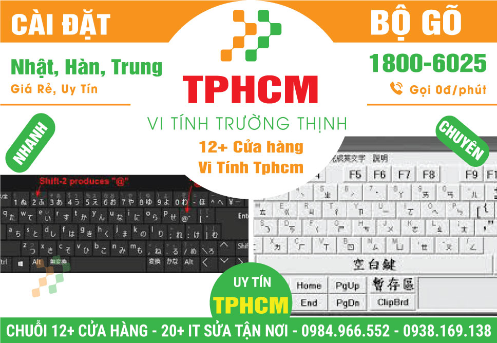 Cài Bộ Gõ Tiếng Nhật, Hàn, Trung – Hỗ Trợ Đánh Máy Đúng Chuẩn