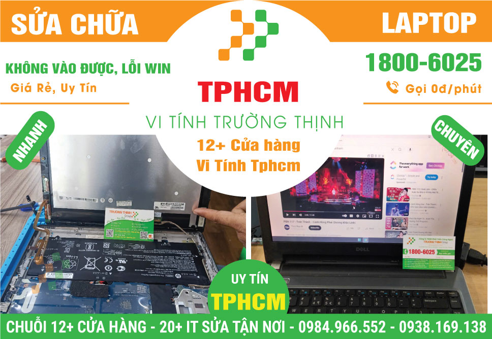 Sửa Chữa Laptop không vào được Windows - lỗi Win