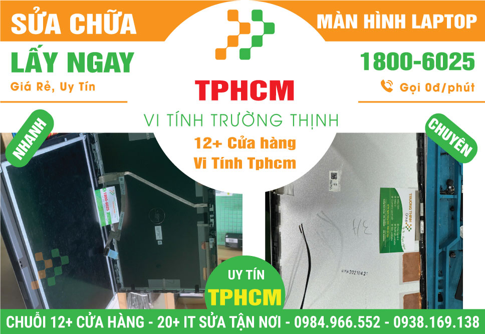 Sửa Chữa Màn hình bị sọc, đốm sáng, vỡ