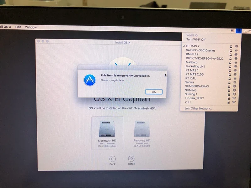 Cửa Hàng Sửa Chữa Macbook Không Cài Được Phần Mềm Tại TPHCM