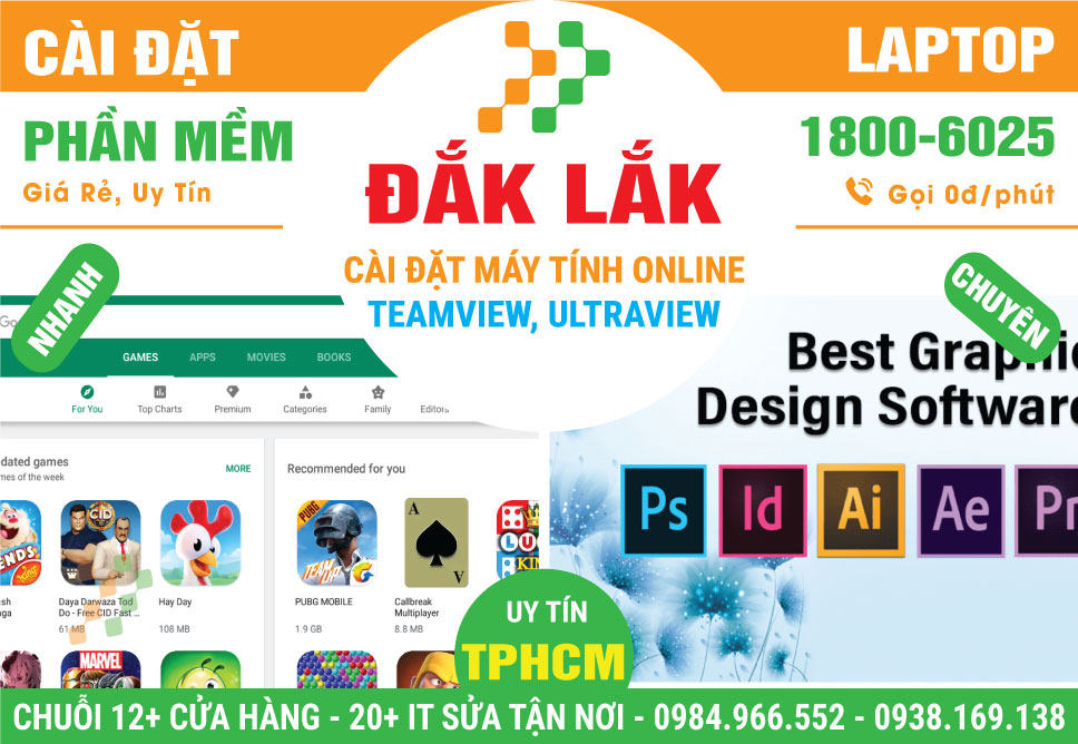 Cài Đặt Máy Tính Online Tại Đắk Lắk