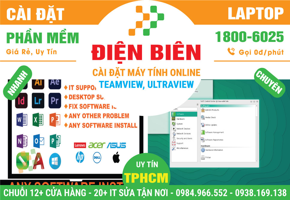 Cài Đặt Máy Tính Online Tại Điện Biên