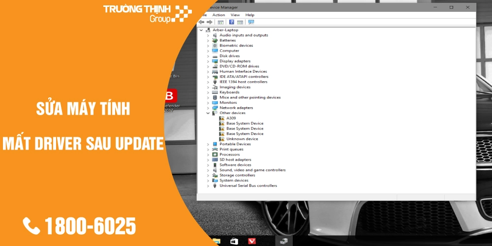 Trung Tâm Sửa Máy Tính Bị Mất Driver Sau Update Windows Tại Quận Tân Bình