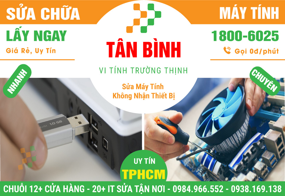 Trung Tâm Sửa Máy Tính Không Nhận Thiết Bị Sau Cài Win Tại Quận Tân Bình