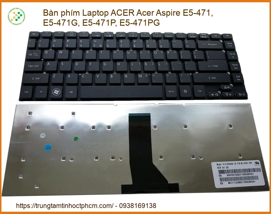 Bàn Phím Laptop Acer Aspire E5-471 - Chính Hãng Giá Rẻ Thay Thế Uy Tín Tphcm