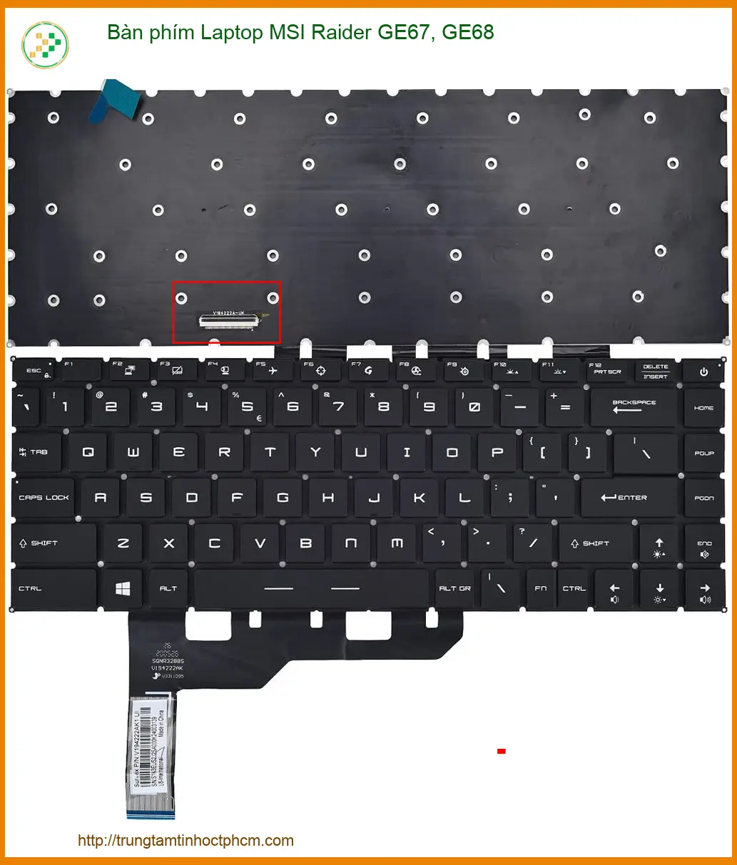 Khôi phục trải nghiệm gõ phím mượt mà cho dòng laptop gaming cao cấp MSI Raider của bạn ngay hôm nay!