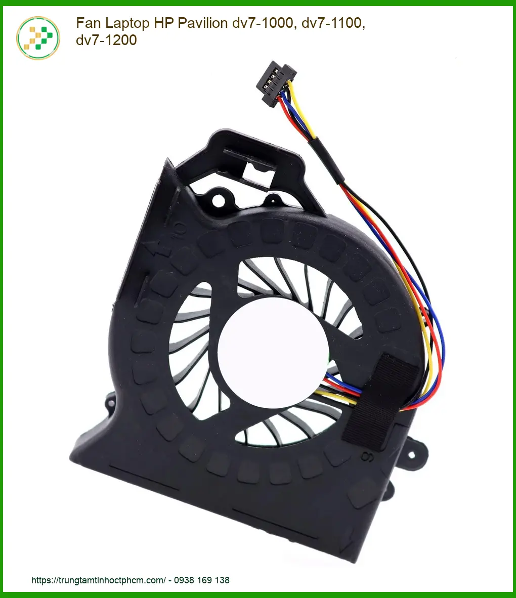 Thay Fan Laptop Hp Pavilion Dv7-1000, Dv7-1100, Dv7-1200 Chính Hãng, Lấy Liền