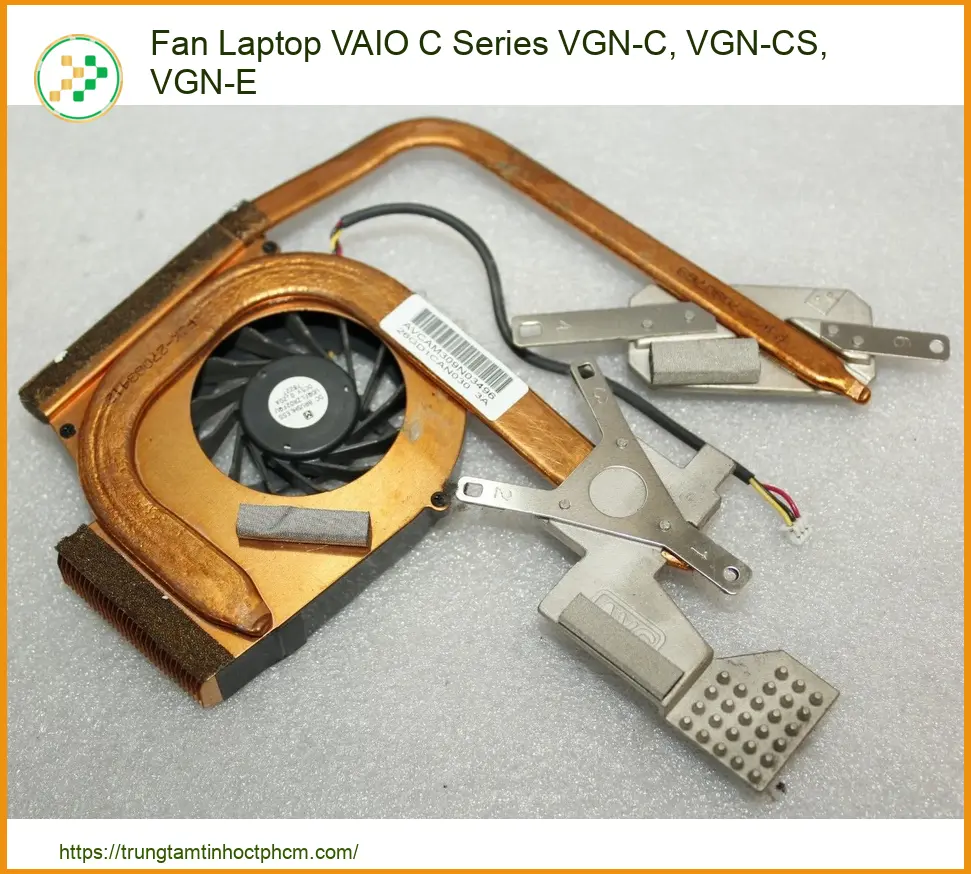 Thay Fan Laptop Vaio C Series Vgn-c, Vgn-cs, Vgn-e Zin Chính Hãng Lấy Liền Tại Tphcm