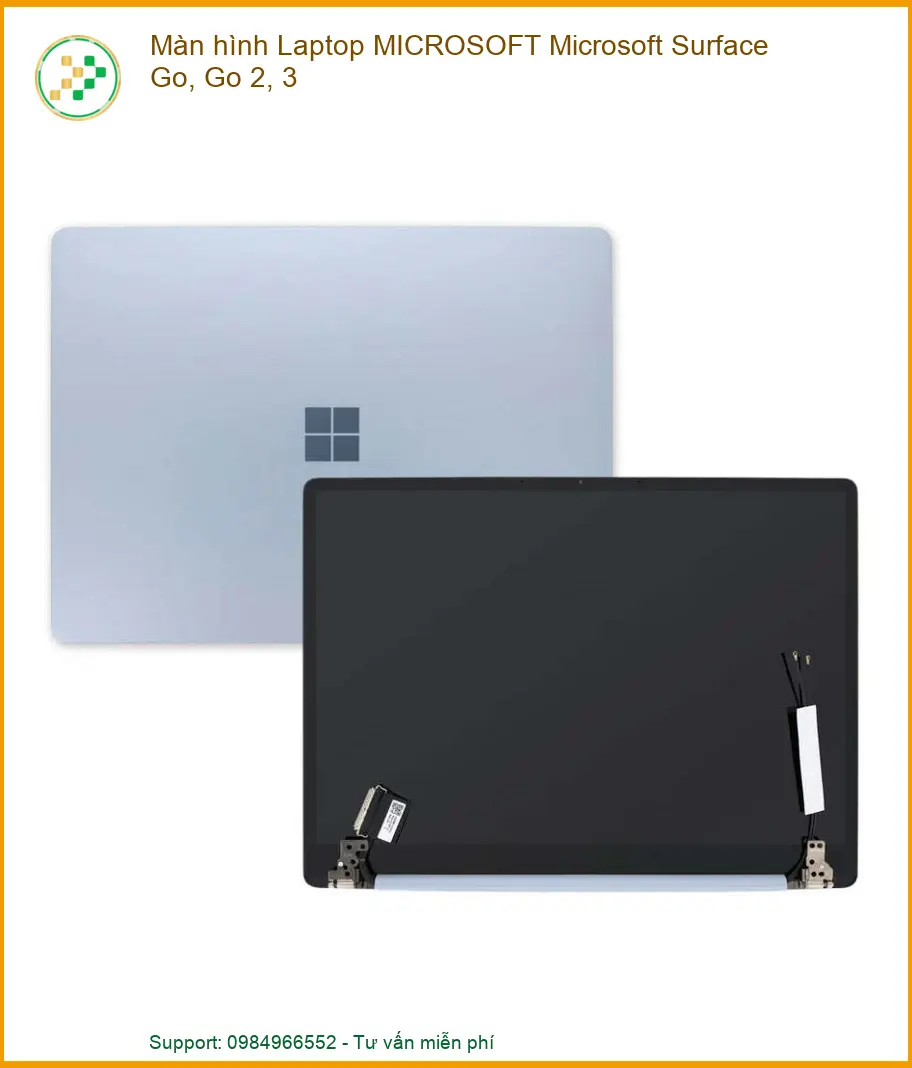 Thay Màn Hình Laptop Microsoft Surface Go, Go 2, 3 Chính Hãng Lấy Liền Tại Chỗ